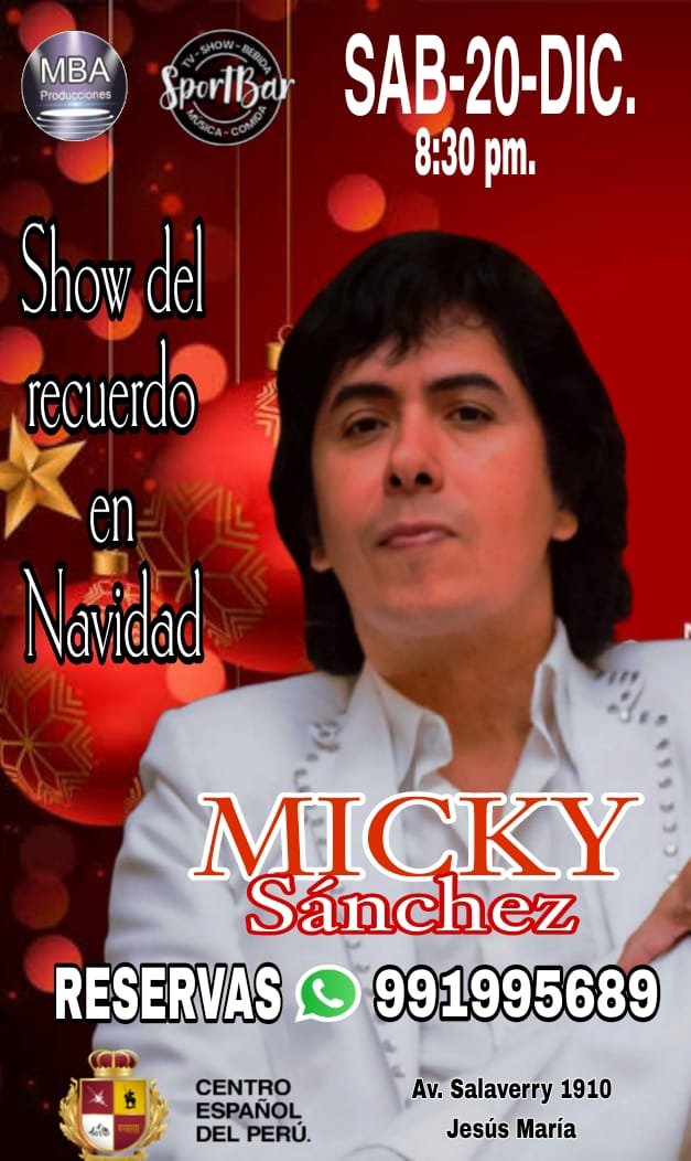 Micky Sanchez Navidad